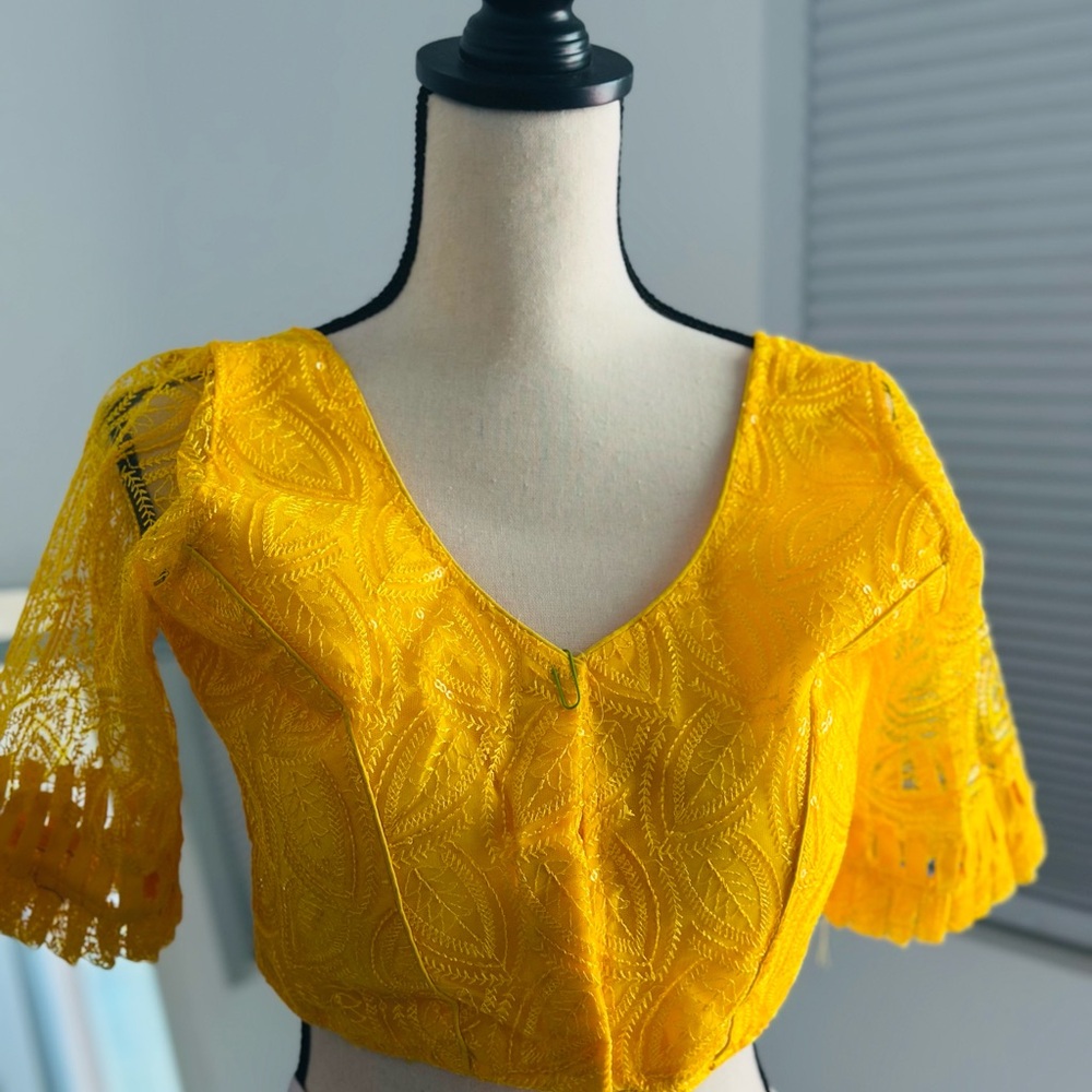 Net Saree blouse